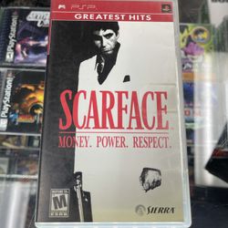 Scarface PSP $50 Gamehogs 11am-7pm
