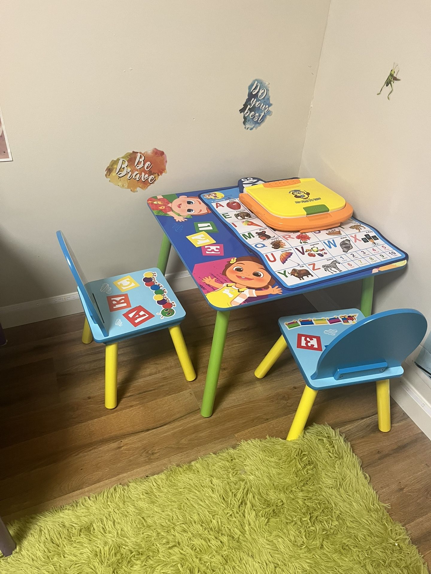 Cocomelon table Set