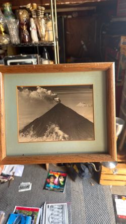 Authentic framed Mt Fuji Japan