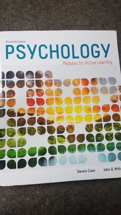 Pshychology book for sale