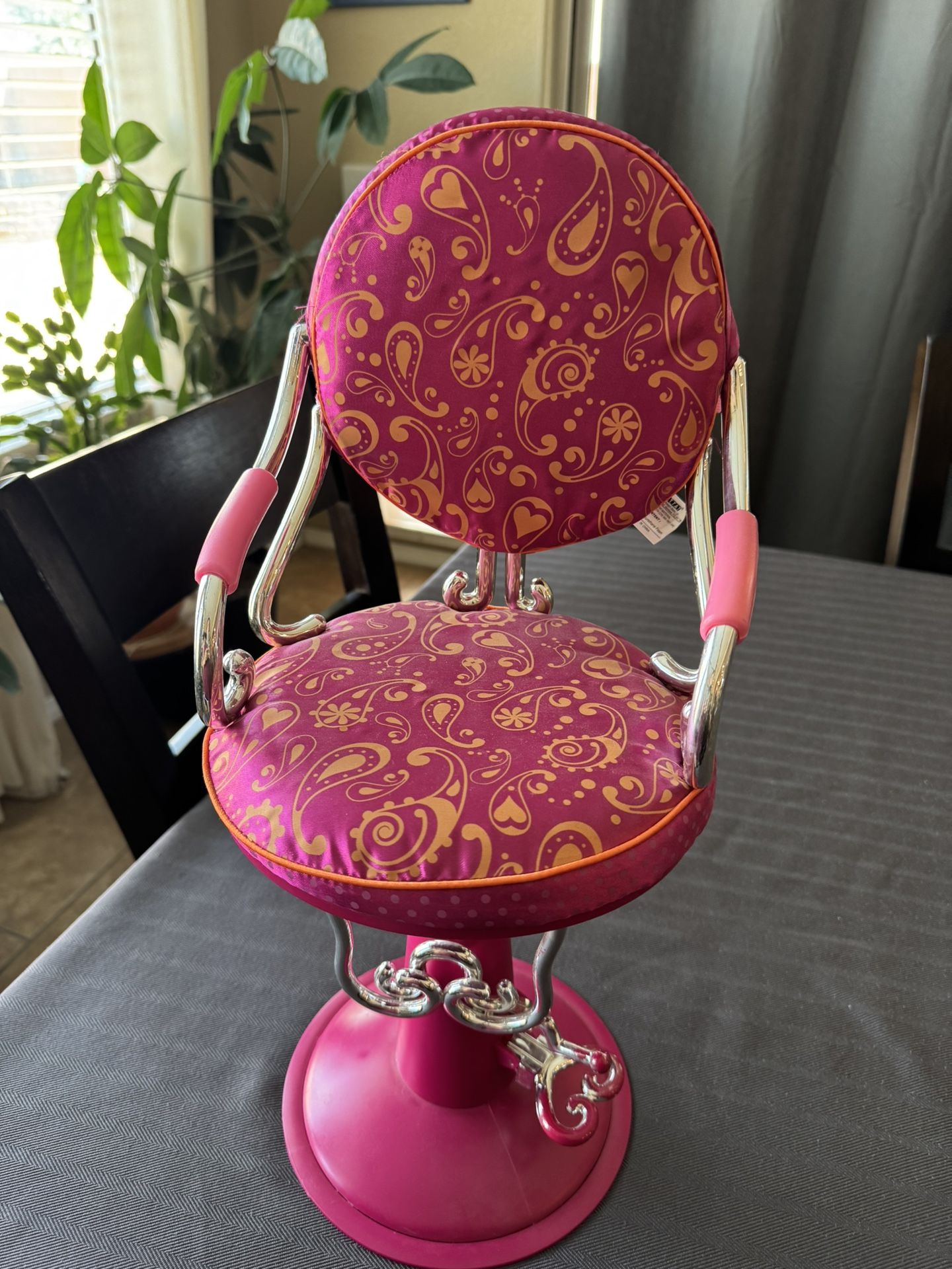 Our Generation Salon Hairstylist Chair for 18” dolls for American Girl dolls