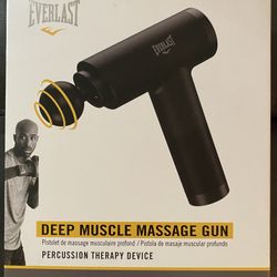 Everlast Beast Deep Tissue Massage Gun!!!