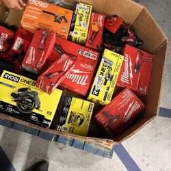 Milwaukee And Ryobi