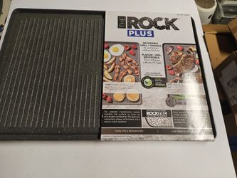 The rock plus reversible grill/griddle BRAND NEW