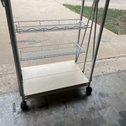 Folding Bar/Kitchen Cart