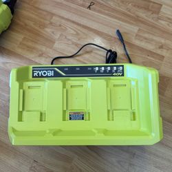 Ryobi 3 Batt Charger