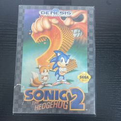 Sonic The Hedgehog 2 Sega Genesis 