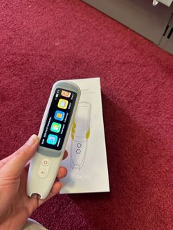 SVANTTO Translator Pen Handheld Scan Reading Voice Bluetooth White Languages