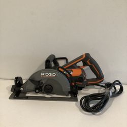 RIDGID THRUCOOL 15 Amp 7-1/4 in. Worm Drive Circular Saw