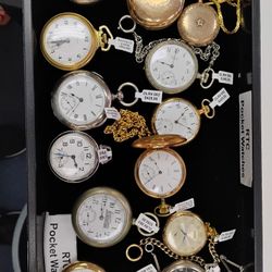 Pocket Watches For Sale. 