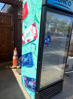 commercial glass-door merchandiser refrigerator