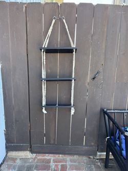 Macrame Hanging  Shelves Used
