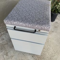 Herman Miller Rolling Pedestal with seat cushion