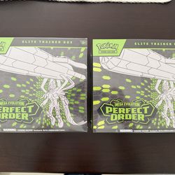 Perfect Order Pokemon ETB