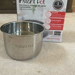 Instant Pot Mini SS Inner Pot