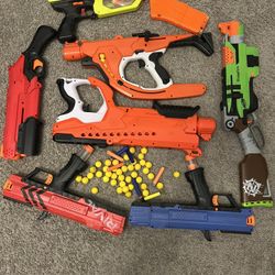 Nerf Gun Lot