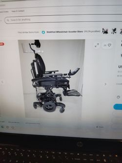 Quickie Power Wheelchair with Joystick Control