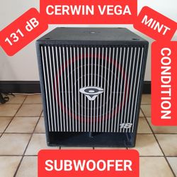 Cerwin-Vega CVA-118 18″ Professional Powered Active Subwoofer - 131dB - 32Hz-135 Hz - PRISTINE