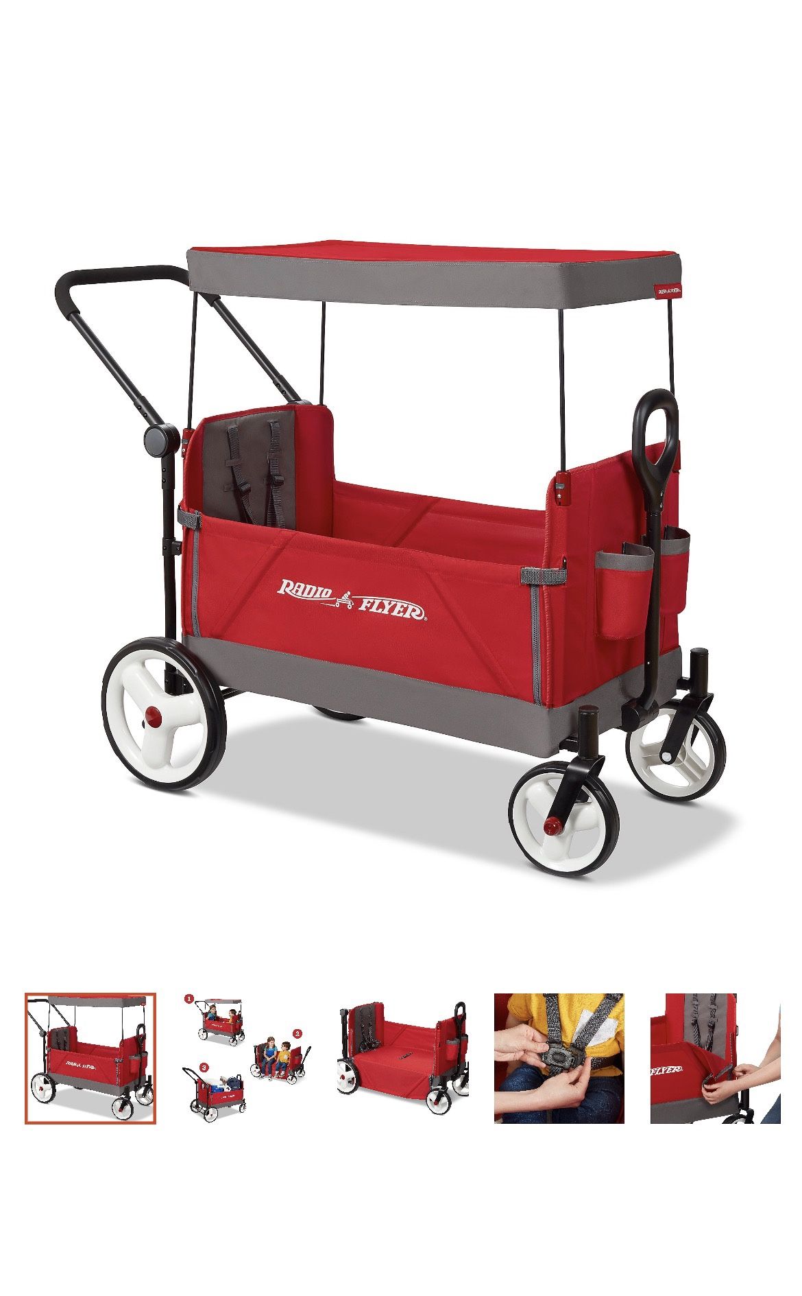 Radio Flyer Convertible Stroller Wagon