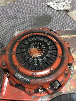 Centerforce clutch plate