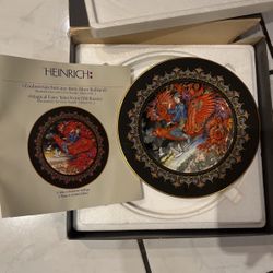 Heinrich Magical Fairy Tales From Old Russia Plate