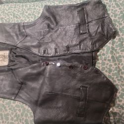 Vintage Vichen Usa Leather Biker Best