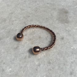 Handmade Twisted Copper Bracelet