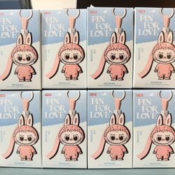 Unopened Authentic Labubu - Pin For Love N - Z Set