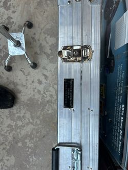 Custom Case Metal Padded Interior Music Instrument Case