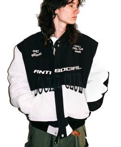 Anti Social Social Club Varsity Jacket