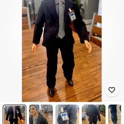 Vtg. Agent Mulder X-files Doll Collectible 