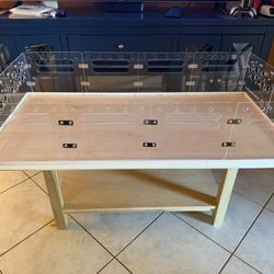 Huge Clear Acrylic Pet Playpen & Base Small Animal Cage 12 Panels Fence. 