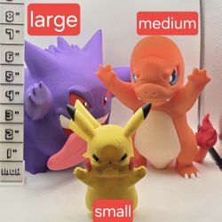 Pokémon Window Wall Art – 3D Printed (3 Sizes Available)
