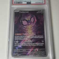 2024 Pokemon Svp En-Sv Black Star Promo #129 Pecharunt Shrouded Fable Etb PSA 9