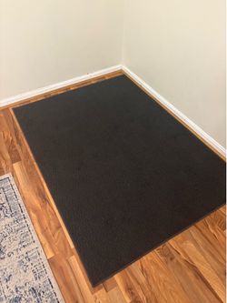 Gray rug