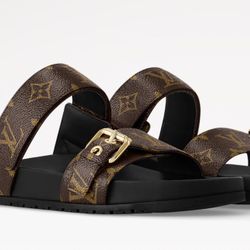 Louis Vuitton Bom Dia Flat Comfort Mule