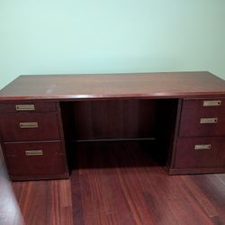 Paoli Fine Wood Furniture Credenza Desk 
