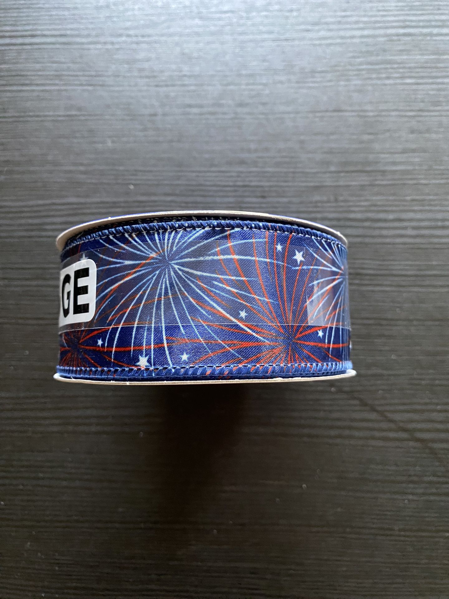 Place & Time Patriotic Ribbon Fireworks For 4th Of July Decor 