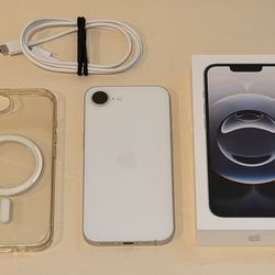 Unlocked Apple iPhone 16E 128GB - White