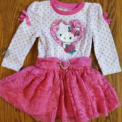 CharmmyKitty Girls 18M Tutu Dress Cat Theme NEW!