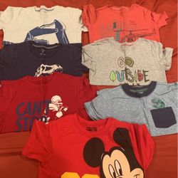 Boys Shirts Size 4t All 7 