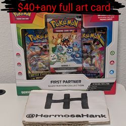 Pokemon first partner illustration collection