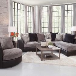 Couch Sectional/ Round Couch 