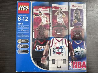 NEW LEGO Sports Allen Iverson Karl Malone Steve Francis Rare NBA Collectors 3564
