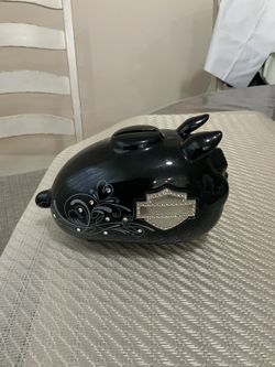 Vintage Rare Harley Davidson Piggy Bank 