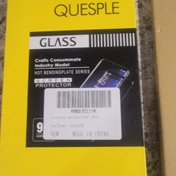 tempered glass  samsung galaxy  note 9 