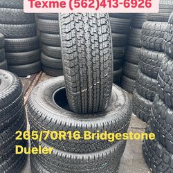 Set of for used P265/70 R16  $300
