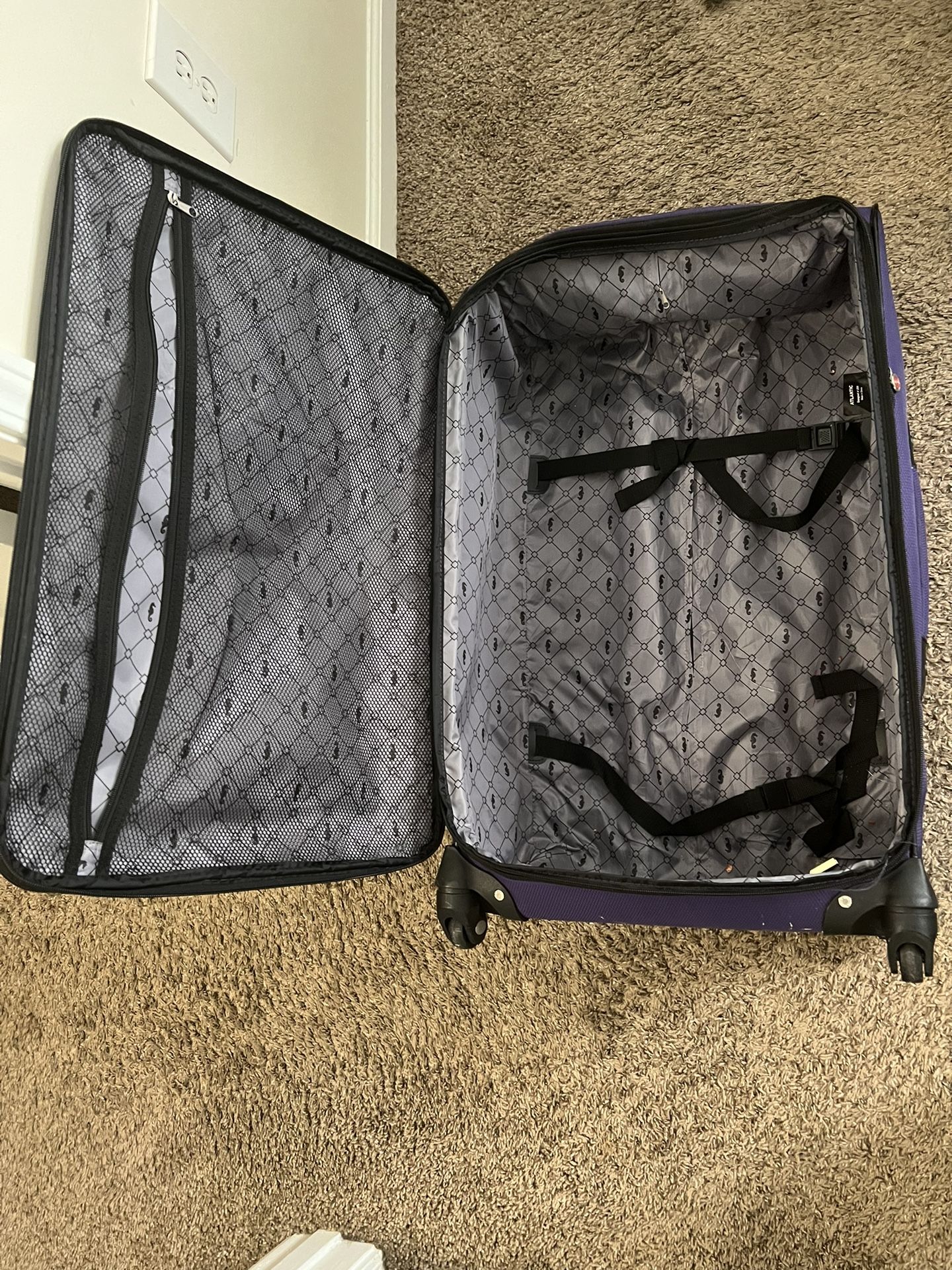 Suitcase Purple