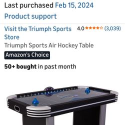 Air Hockey Table New In Box