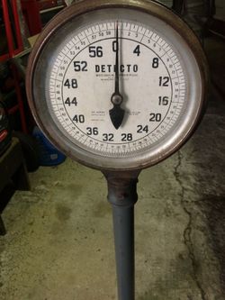 Antique Detecto Scale The Location On The Map Is Wrong I Am On The North Side Around Irving Park And Western Ave.